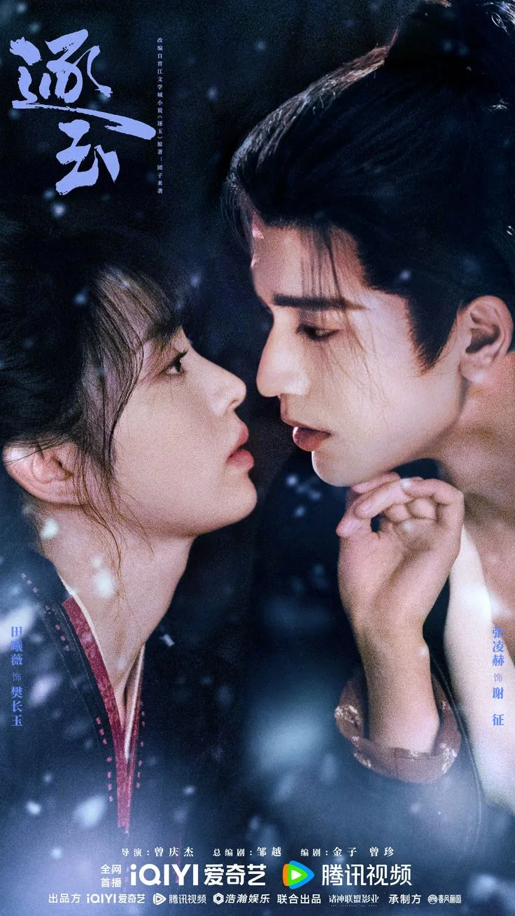 Imagem promocional do dorama Pursuit of Jade com mistério e elegância.