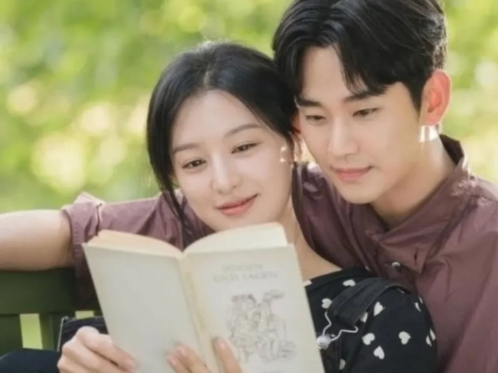 Kim Soo-hyun e Kim Ji-won, os protagonistas de Rainha das Lágrimas, demonstrando grande química emocional em cena