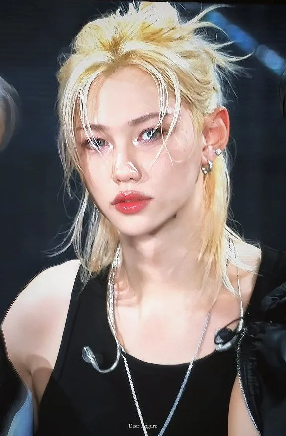 Felix do Stray Kids em performance