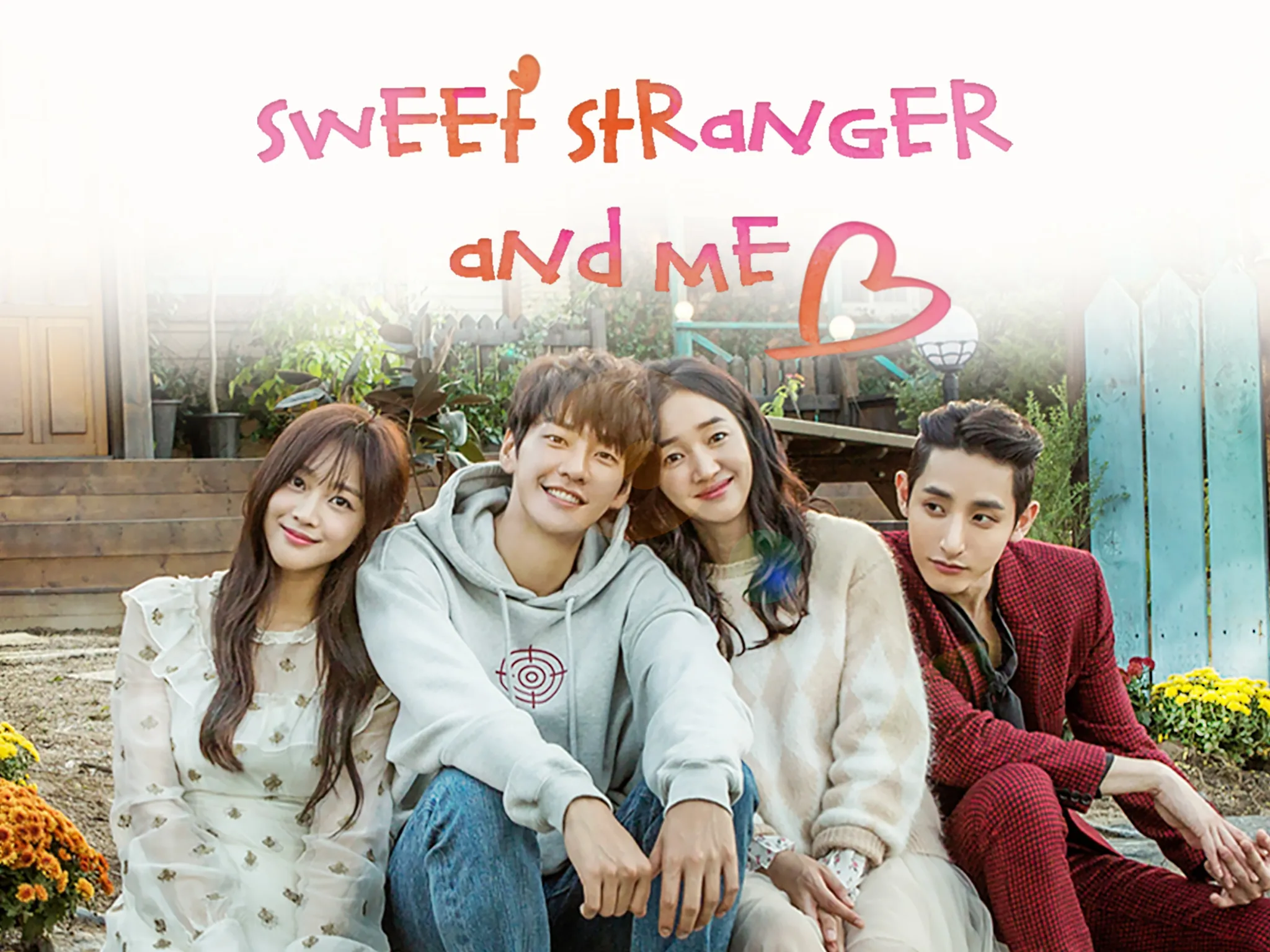 Cena do drama coreano Sweet Stranger and Me com os protagonistas