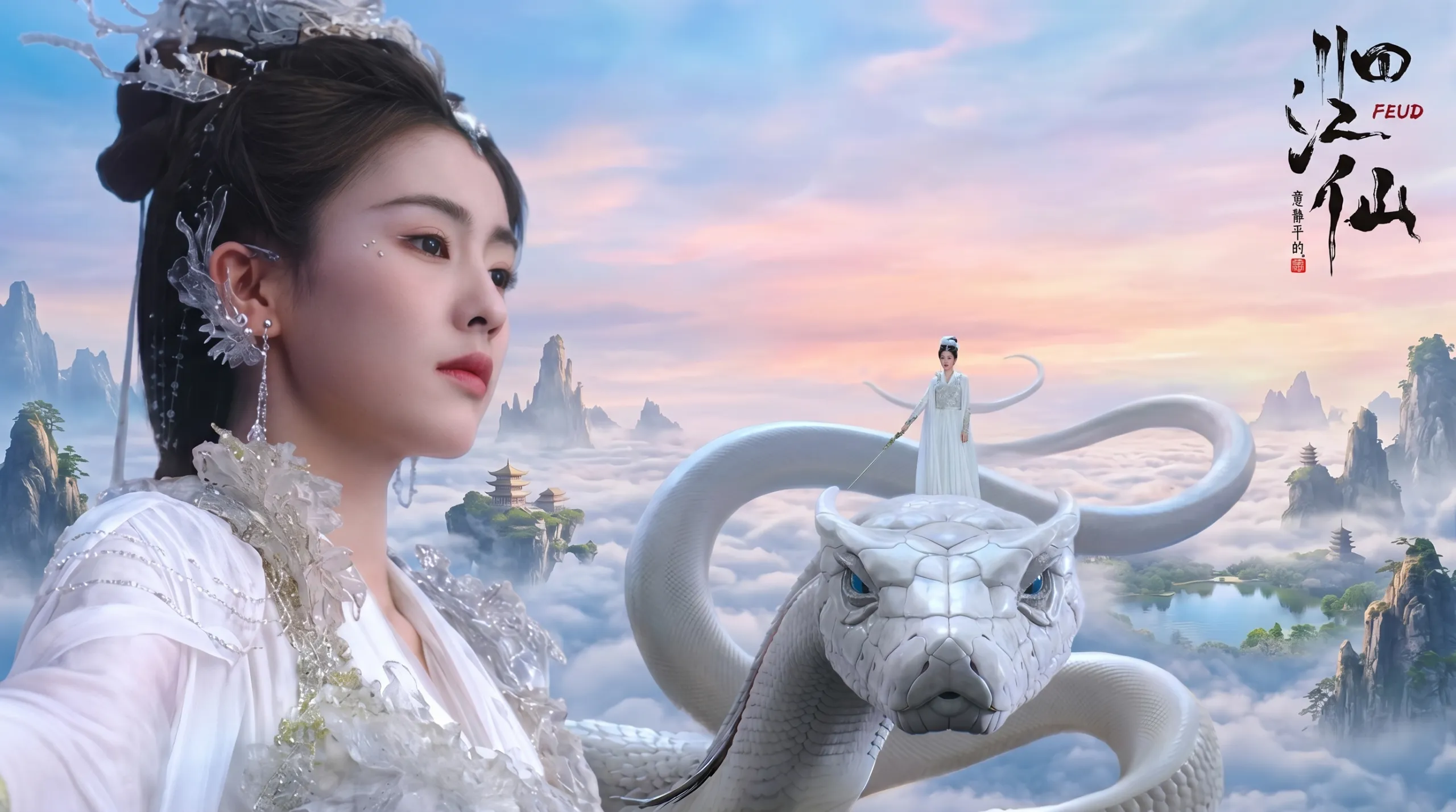 Cena panorâmica de The Legend of the White Snake