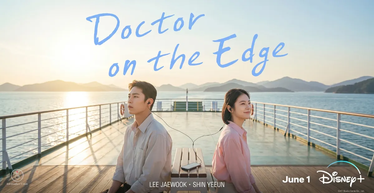 Lee Jae-wook e Shin Ye-eun como médicos protagonistas no dorama Doctor on the Edge.