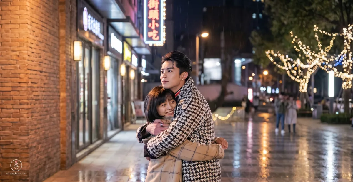 Cena romântica de Dong Shancai e Daoming Si no C-drama Meteor Garden.