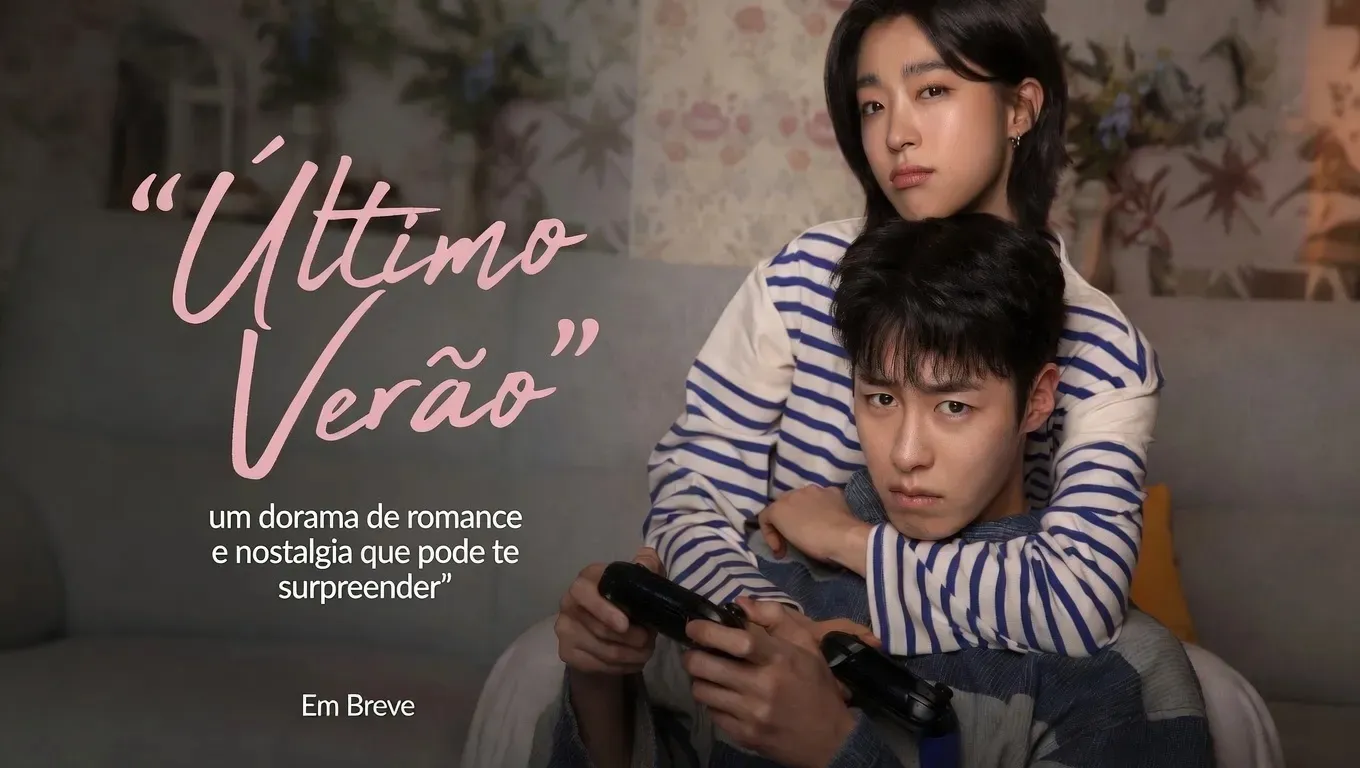 Lee Jae-wook e elenco no dorama Last Summer 2025 em cenário de verão.